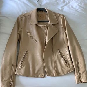 Blank NYC Tan Leather Jacket